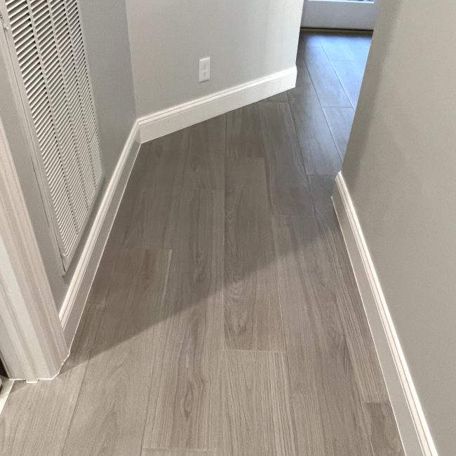 New floors and tile