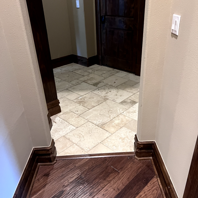 New floors and tile