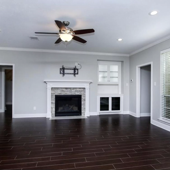 Renovated living room