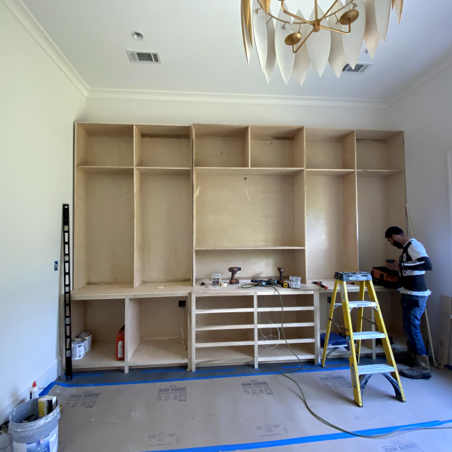 Renovated living room